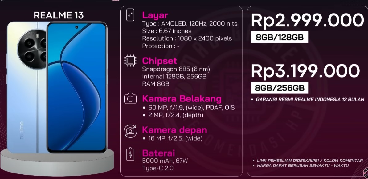 Hp android terbaru